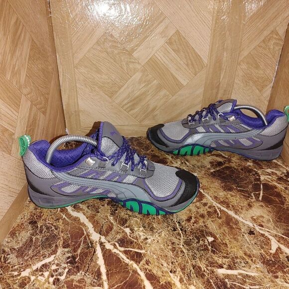 Puma women's running shoes sneakers purple size 7. 188 - Picture 6 of 12